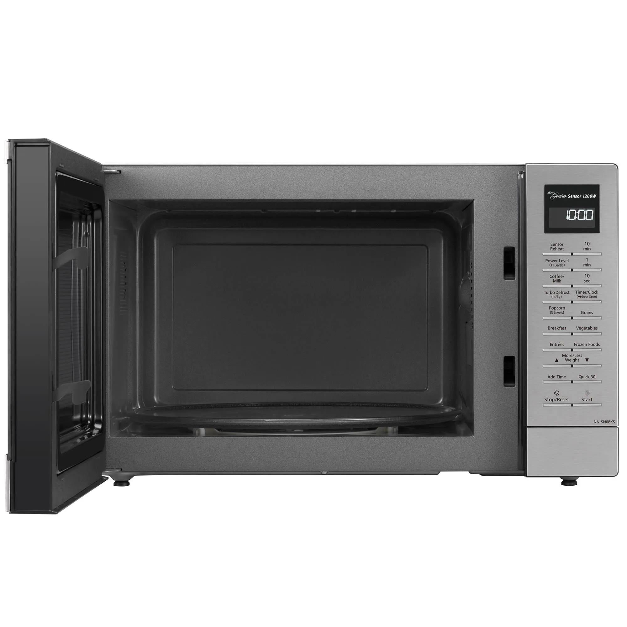 1.2 cu. ft. Inverter Microwave, 1200W - NN-SN68KS