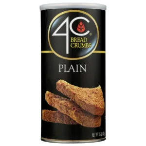 4C Foods - Bread Crumbs Plain, 15 Oz - Pack of 6