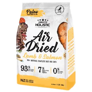 Absolute Holistic Lamb & Salmon Air Dried Grain-Free Cat Food 500g
