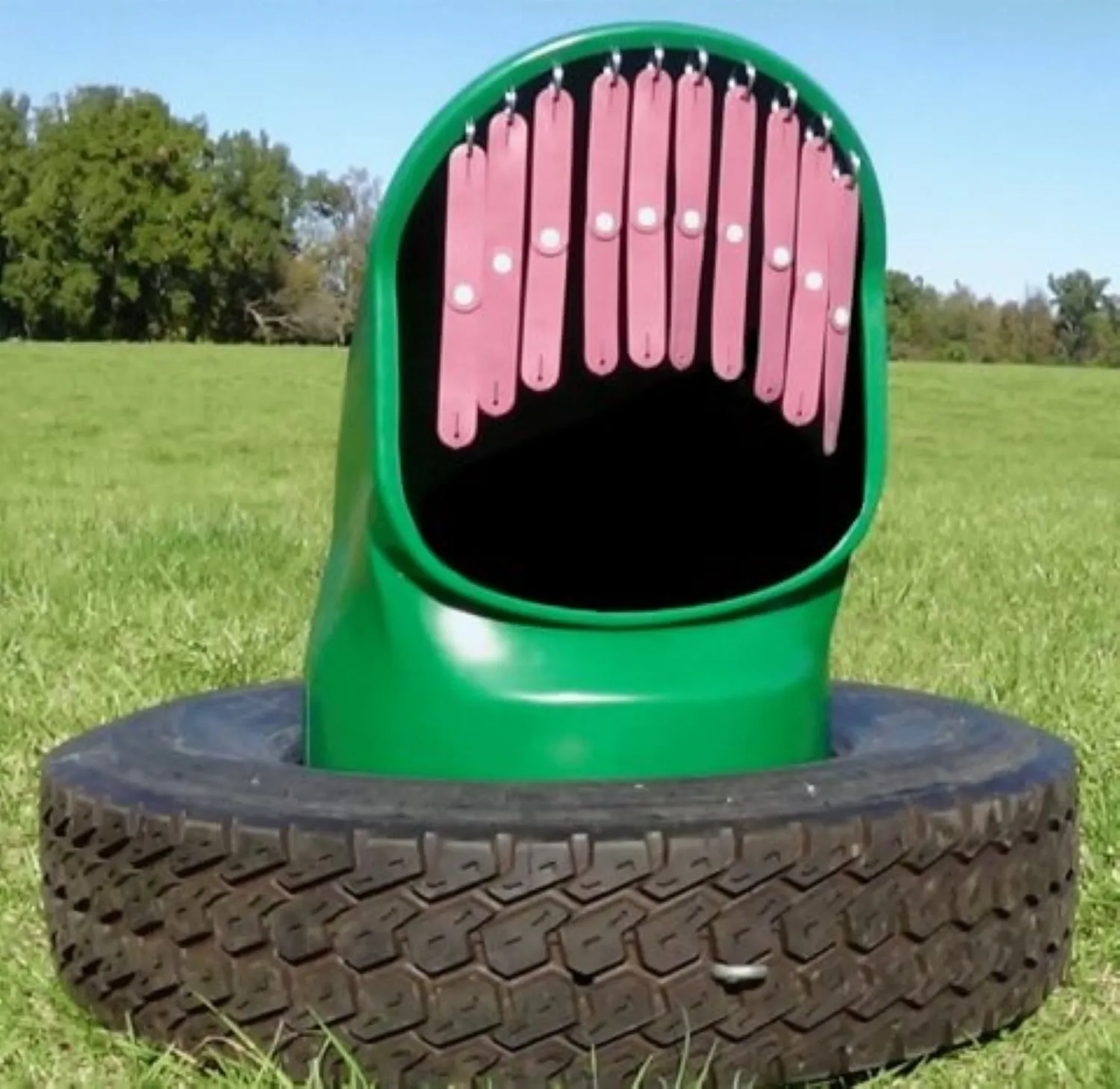 AmeriAg Livestock Cattle Mineral Feeder