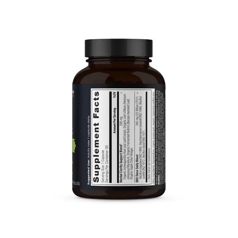 Ancient Nutrition, SBO Probiotics Mental Clarity Once Daily, 30 Capsules