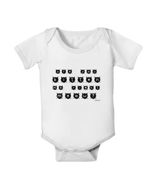 Are You Kitten Me Right Meow Cats Baby Romper Bodysuit