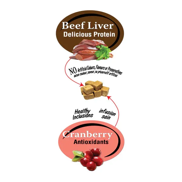 Benny Bully's Cat Beef Liver Plus Cranberry