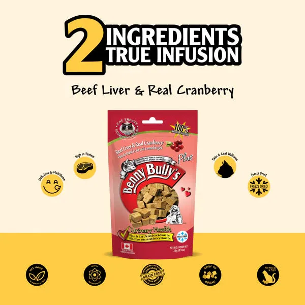Benny Bully's Cat Beef Liver Plus Cranberry