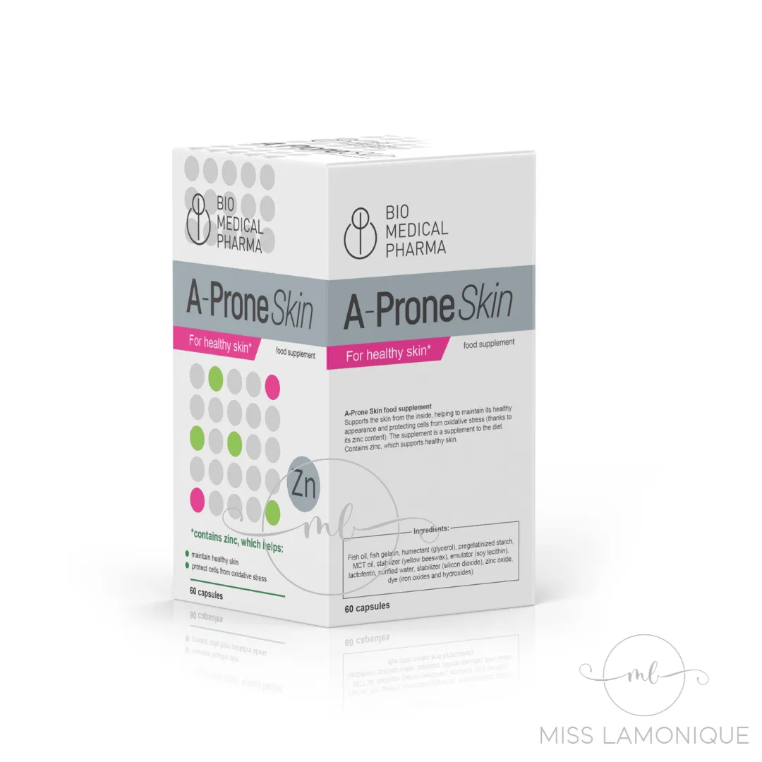 Bio Medical Pharma A-Prone Skin, 60 capsules, expiry date July 2024