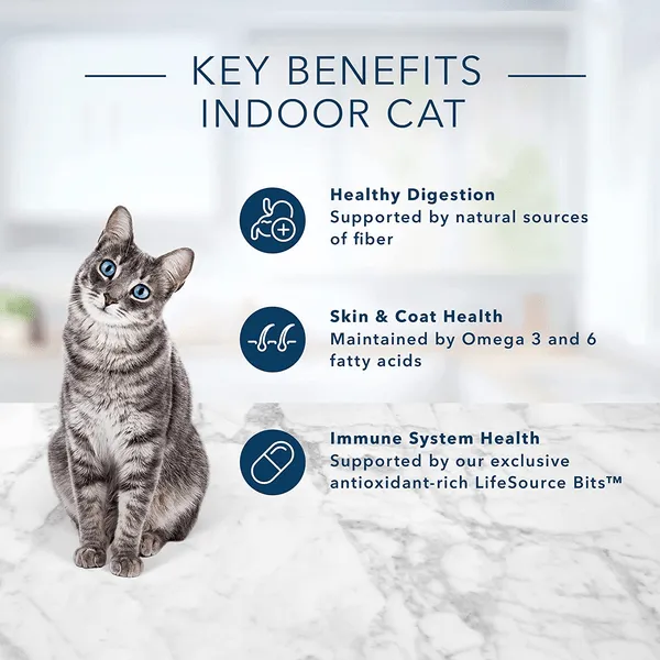 BLUE Tastefuls Indoor Health Salmon & Brown Rice Recipe Dry Cat Food