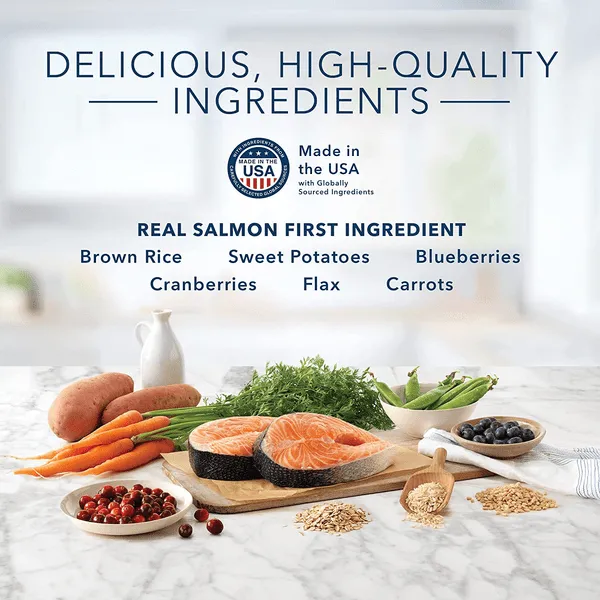 BLUE Tastefuls Indoor Health Salmon & Brown Rice Recipe Dry Cat Food