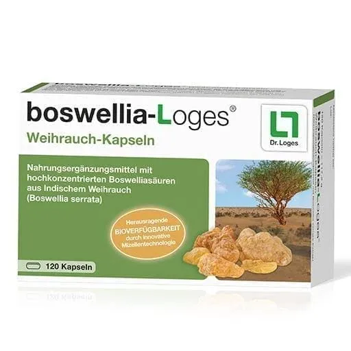 BOSWELLIA-LOGES frankincense supplement incense capsules