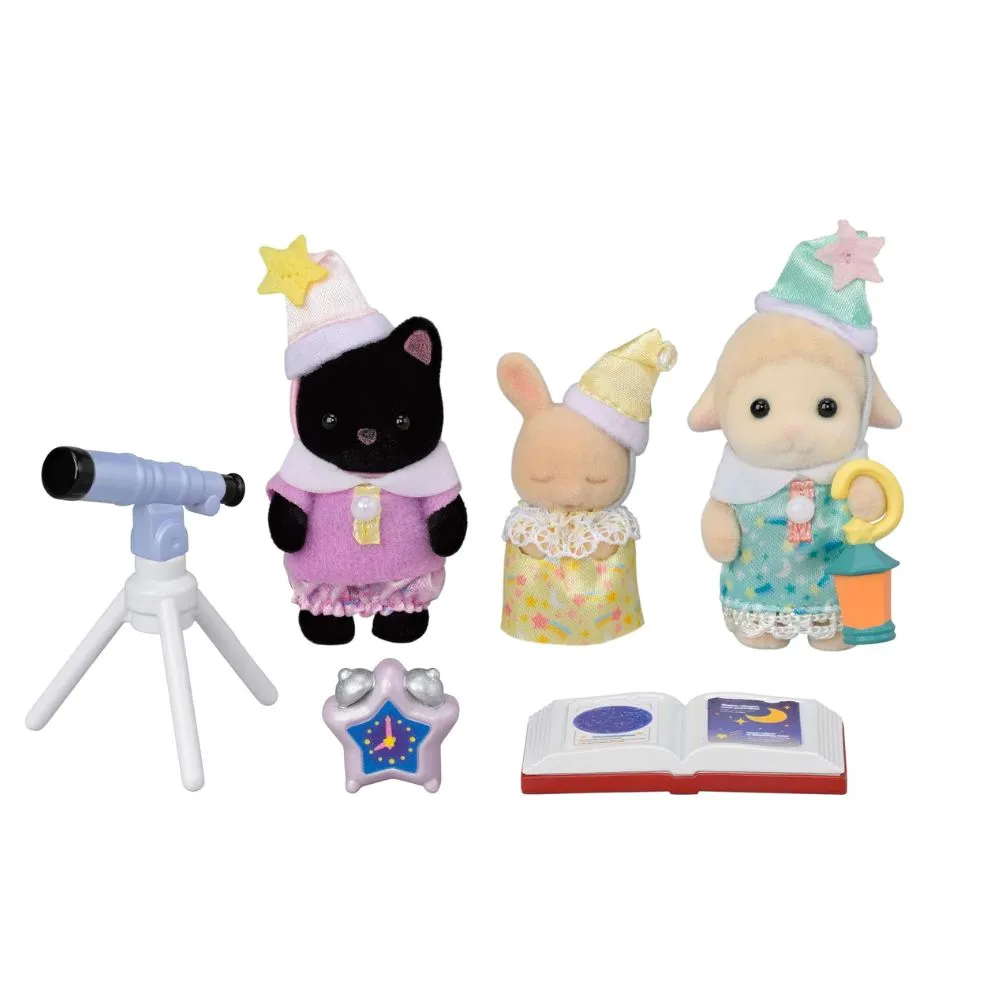 Calico Critters Nursery Friends - Sleepover Party Trio
