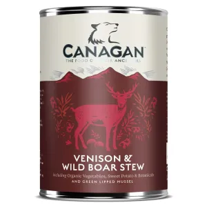 Canagan Venison & Wild Boar Stew Grain Free Tinned Dog Food
