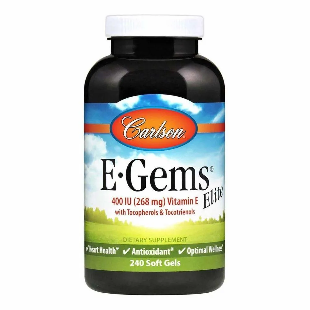 Carlson E Gems 400IU 240 Softgels