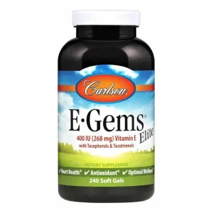 Carlson E Gems 400IU 240 Softgels