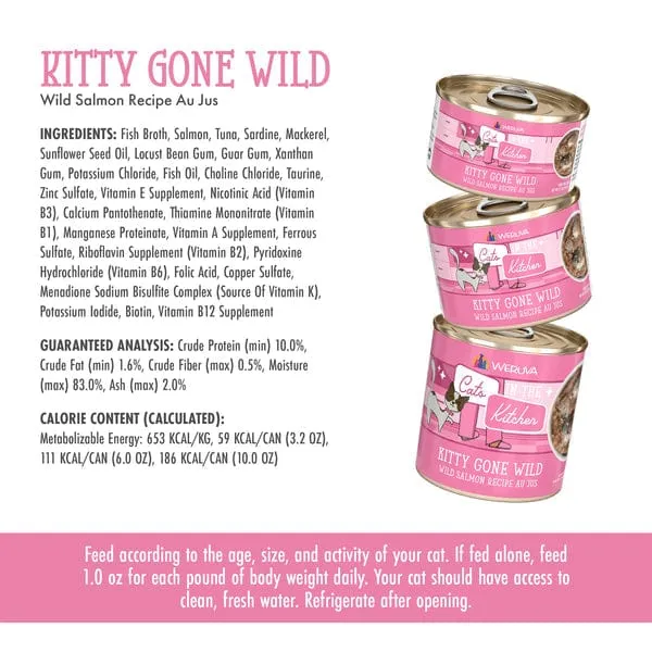 Cats in the Kitchen Kitty Gone Wild Canned Food