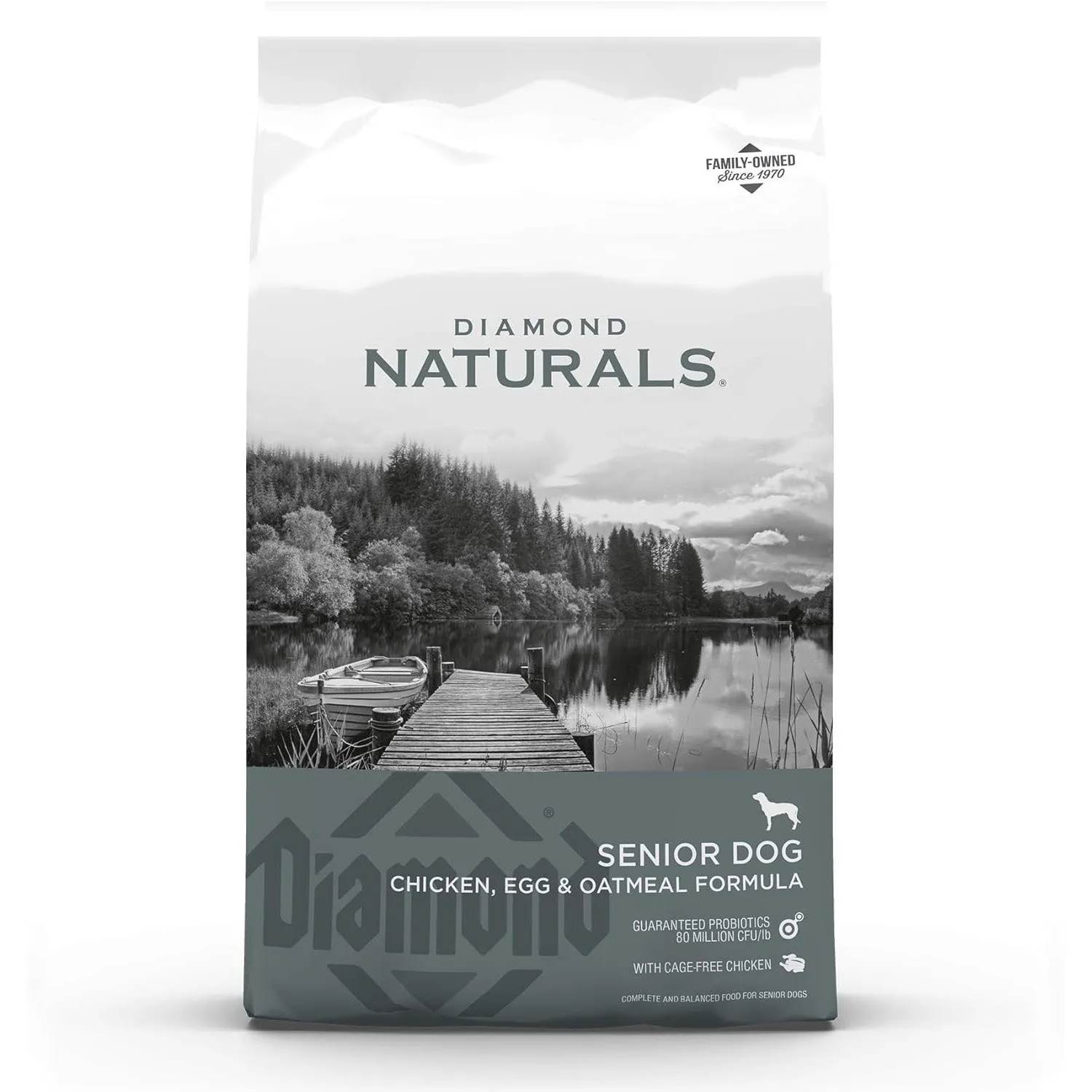 Diamond Chicken Egg & Oatmeal Senior Dry Dog Food 18lb