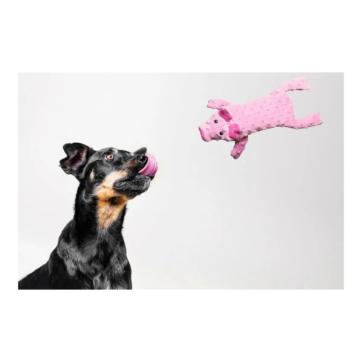 Dog Toy Gloria Dogmonsters Pink Pig 34 x 9 Cm