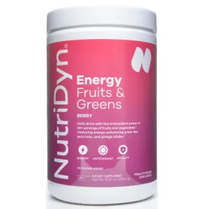 Energy Fruits & Greens Berry by Nutri-Dyn