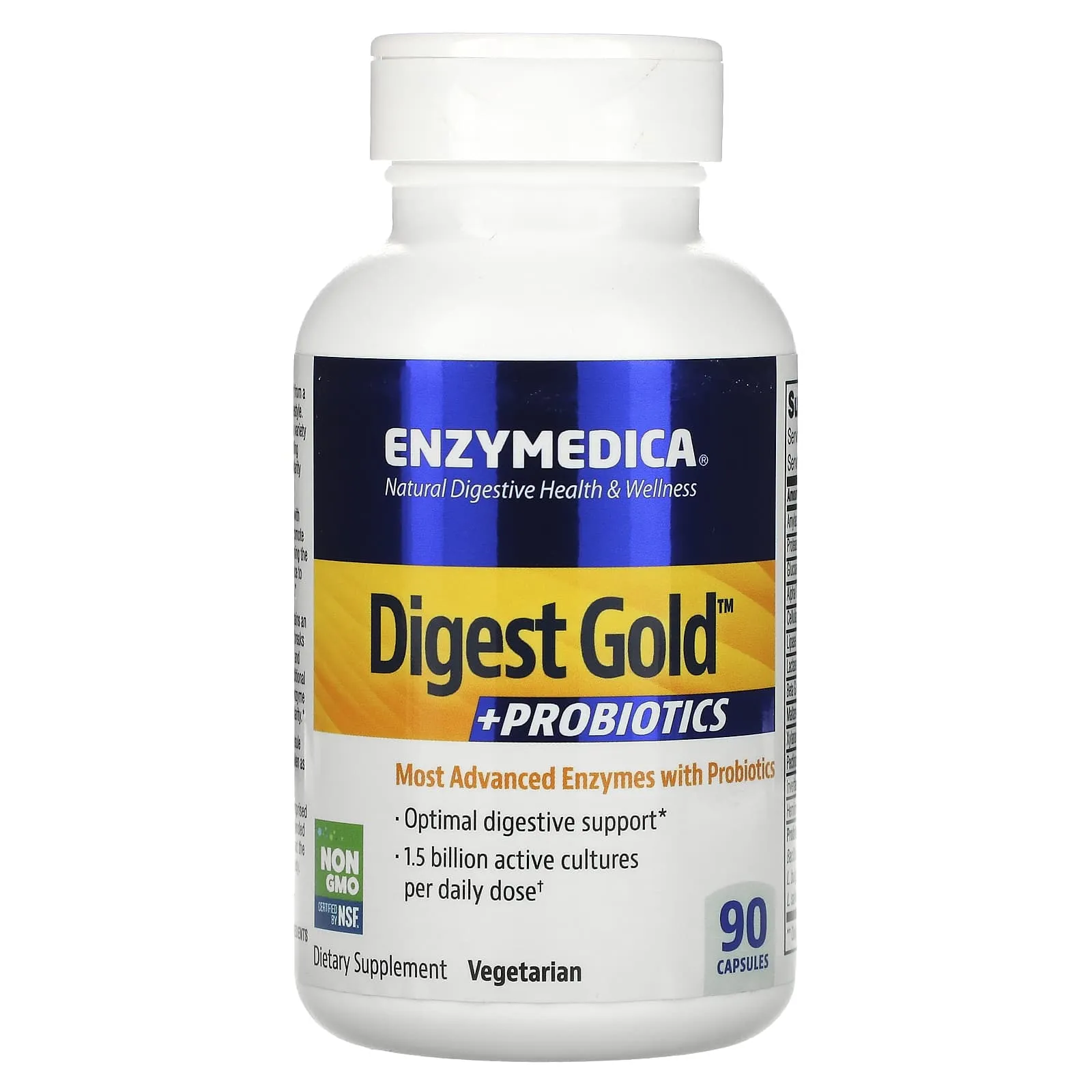 Enzymedica, Digest Gold   Probiotics, 90 Capsules