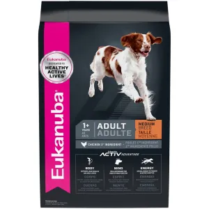 Eukanuba Adult Medium Breed Chicken Dry Dog Food