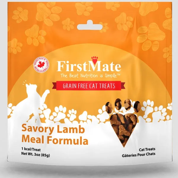 Firstmate Savory Lamb Cat Treat 3oz