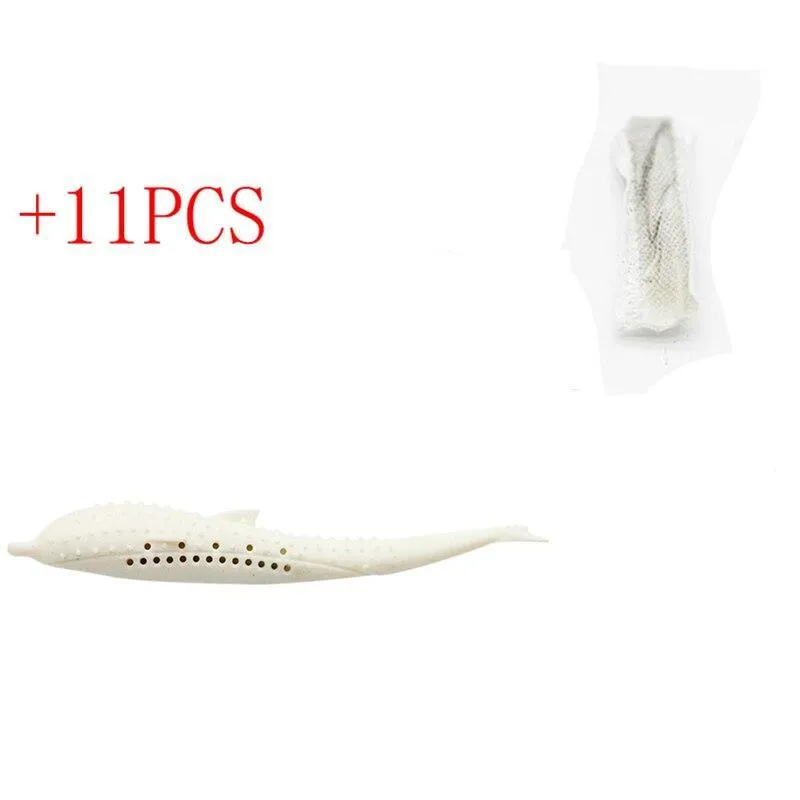 Fish Shaped Chewing Toy for Cats