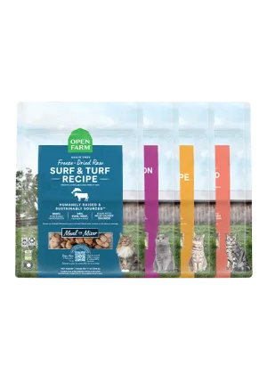 Freeze Dried Raw Variety Pack for Cats