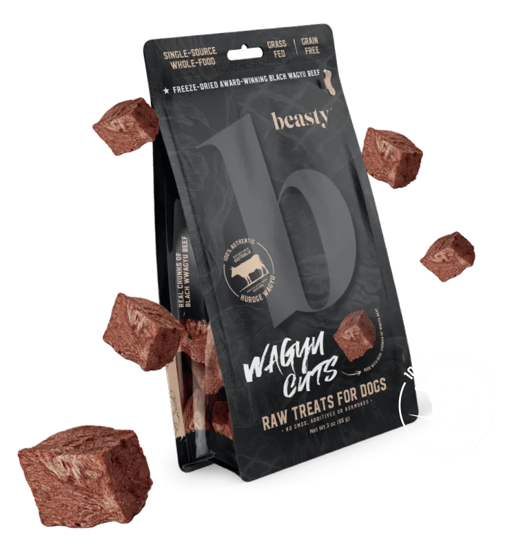 Freeze Dried Wagyu Cuts Dog Treats