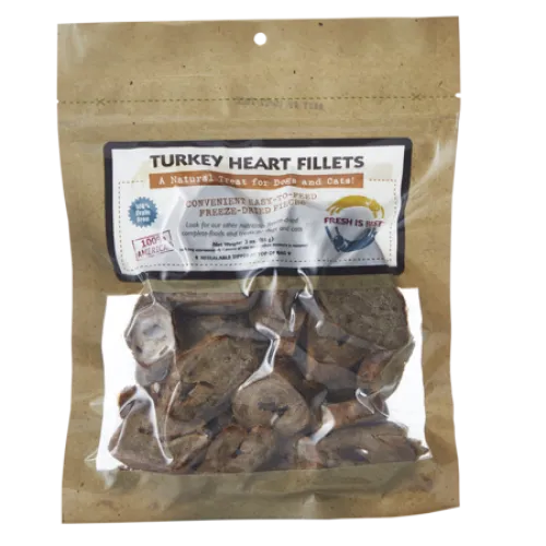 Fresh is Best Turkey Heart Fillets 3 oz.