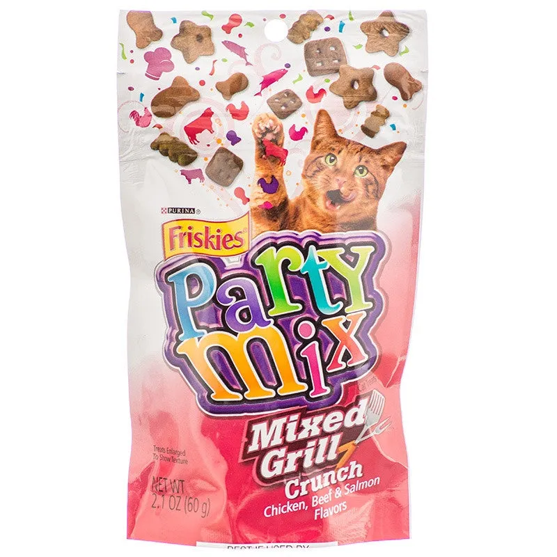 Friskies Party Mix Treats; Available in 4 flavors