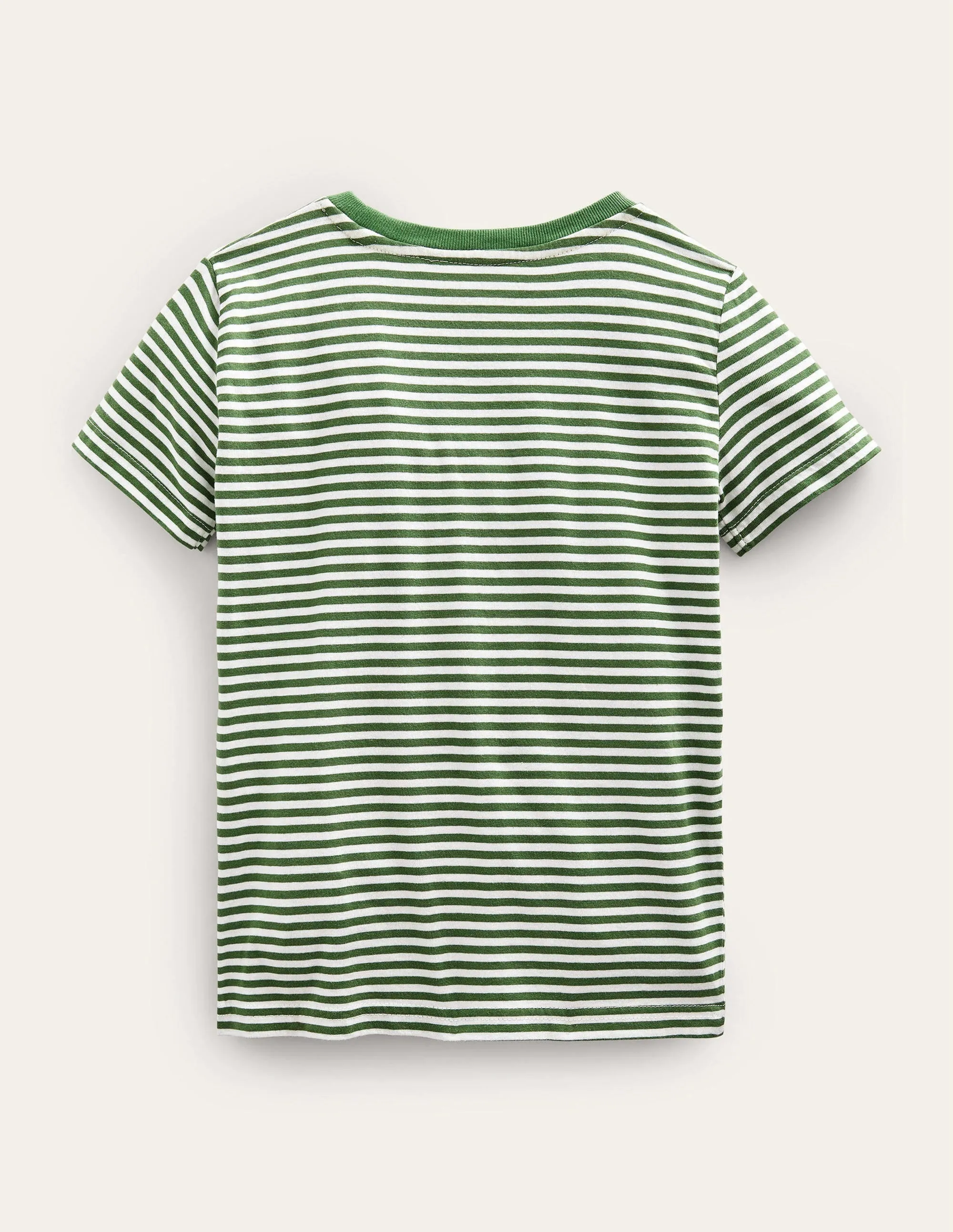Funny Appliqué T-shirt-Safari/Ivory Bee