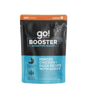 Go! Booster Digestive Health Minced Chicken   Duck with gravy for cats