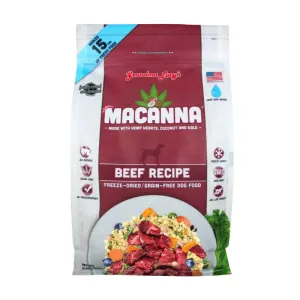 Grandma Lucy's Macanna Beef Freeze Dried Dog Food