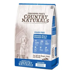 Grandma Mae's Whitefish Grain Free Dry Dog Food 4lb