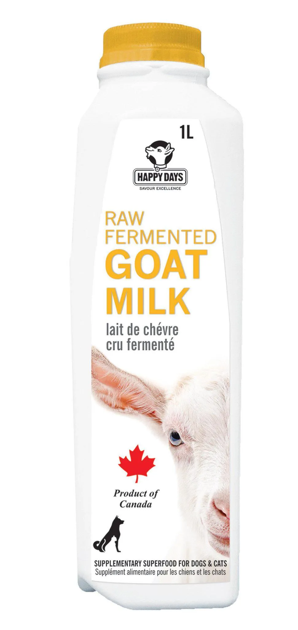 Happy Days Raw Fermented Goat Milk
