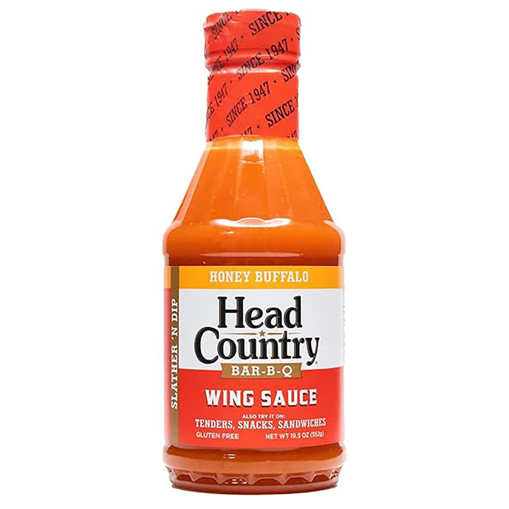 Head Country Wing Sauce Honey Buffalo 19.5 oz Gluten Free