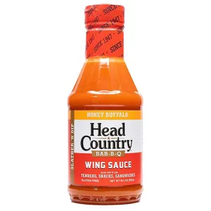 Head Country Wing Sauce Honey Buffalo 19.5 oz Gluten Free