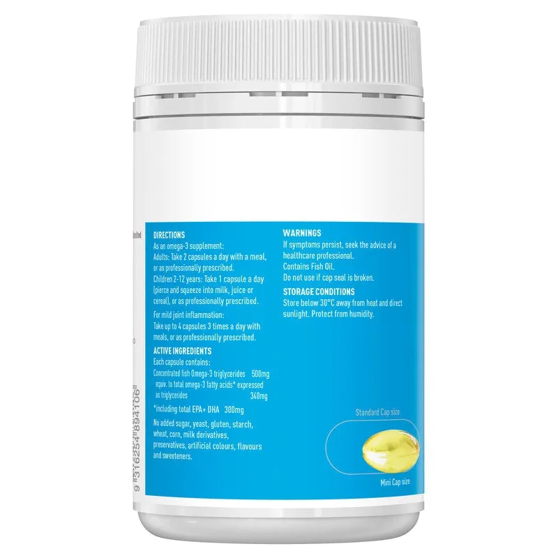 Healthy Care Odourless Fish Oil 200 Mini Capsules