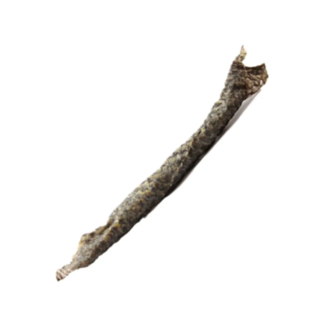 Home Range Tilapia Skin Rolls Dog Treat