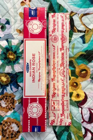 INDIAN ROSE INCENSE X 3