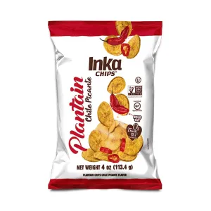 Inka Chile Picante Plantain Chips, 4 oz
