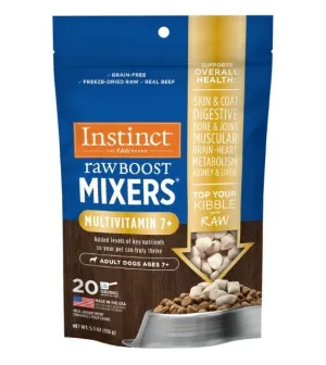 Instinct Raw Boost Mixers Freeze-Dried Topper Dog Food (Adult 7 )