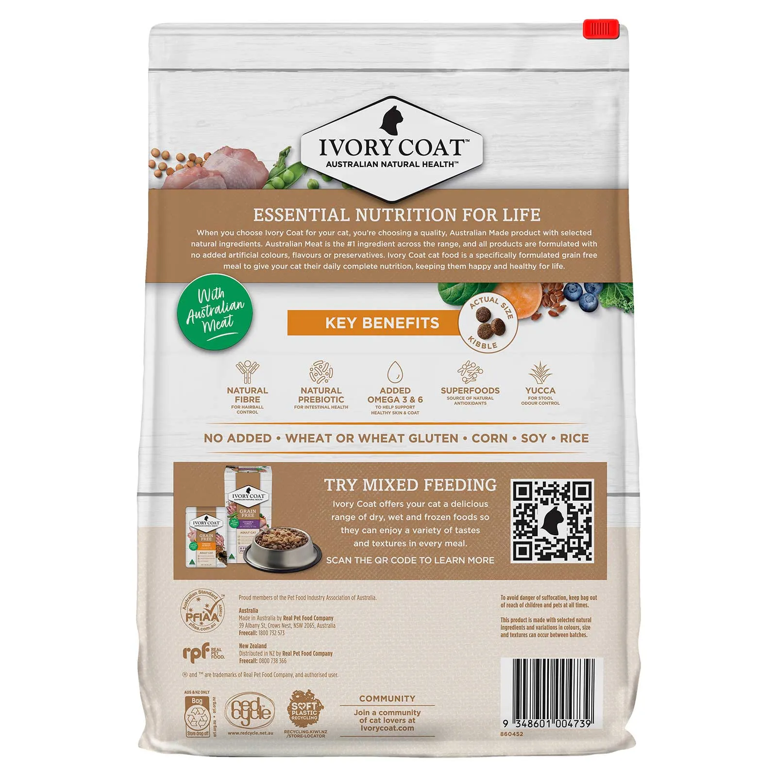 Ivory Coat Grain Free Cat Food Adult Chicken