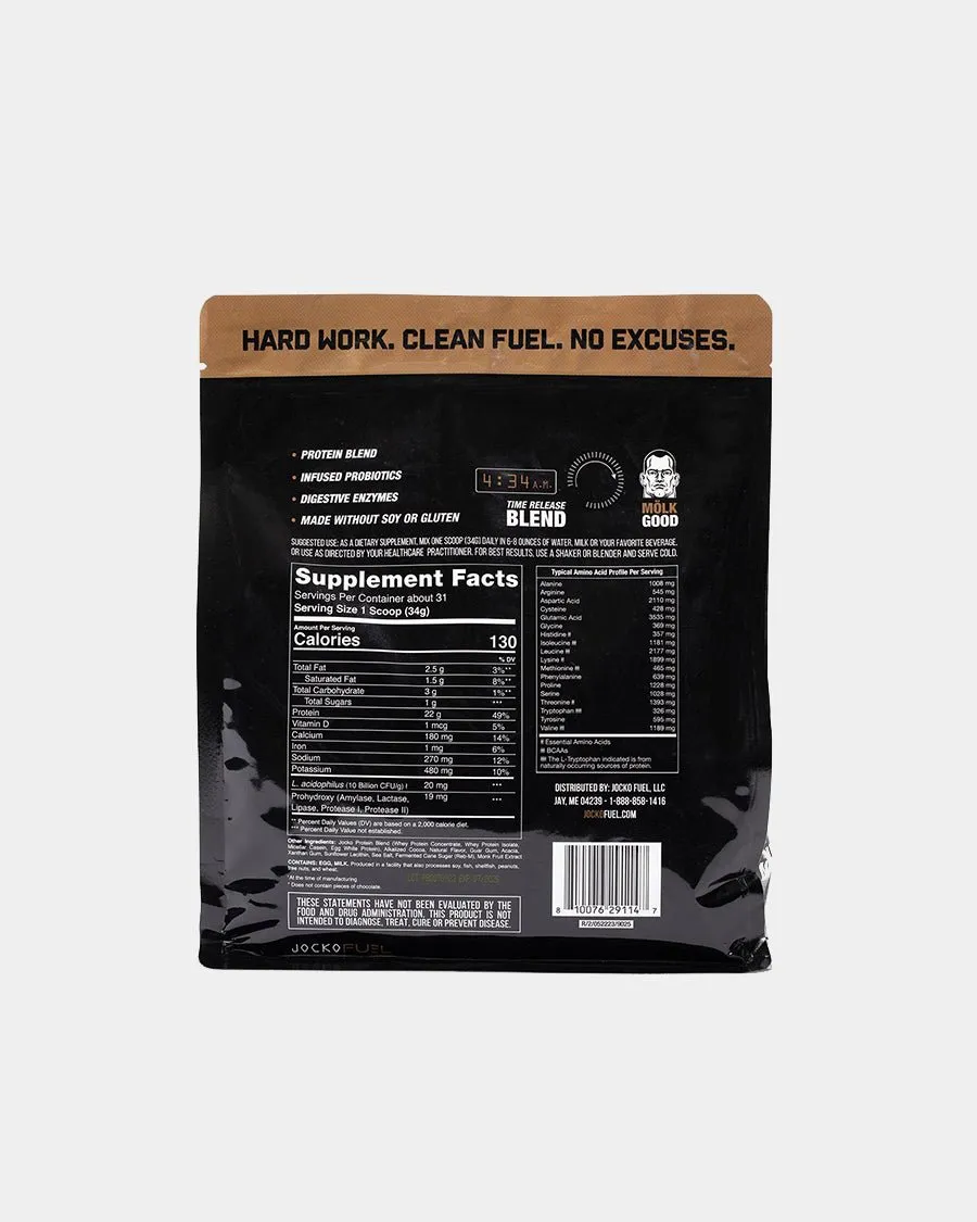 Jocko Fuel Molk Protein Powder Bag