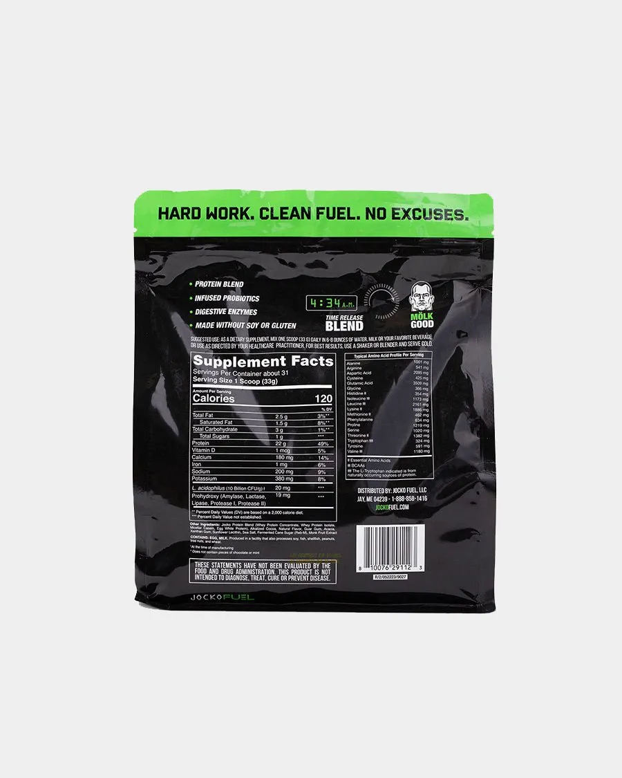 Jocko Fuel Molk Protein Powder Bag
