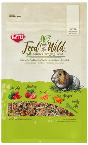 Kaytee Food from the Wild Guinea Pig Food 4 lbs