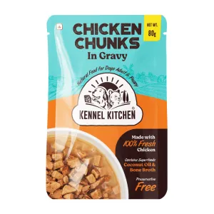 Kennel Kitchen Chicken Chunks in Gravy Wet food for Dogs