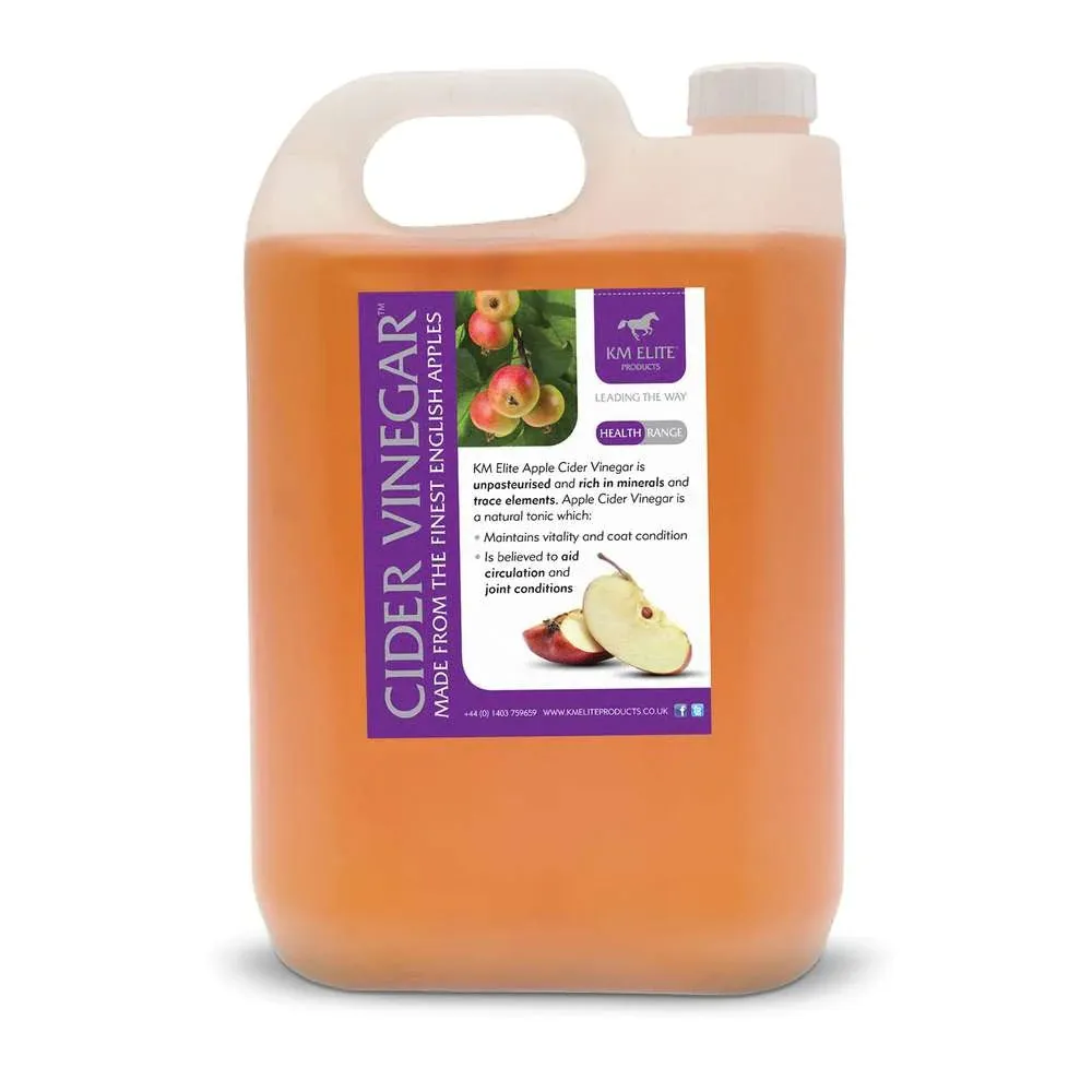 KM Elite Apple Cider Vinegar - 5L