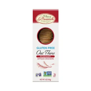 La Panzanella - Gluten Free Rosemary Oat Thins, 5 Oz