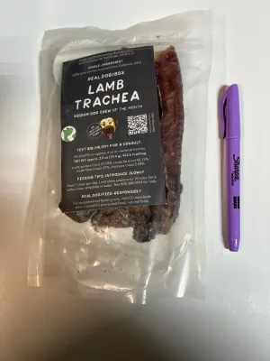 Lamb Trachea by Real Dog Box