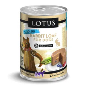 Lotus Dog Grain-Free Rabbit Loaf