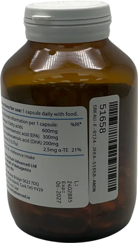 metagenics Omegagenics Regular Strength Omega-3 Fish Oil 60 capsules